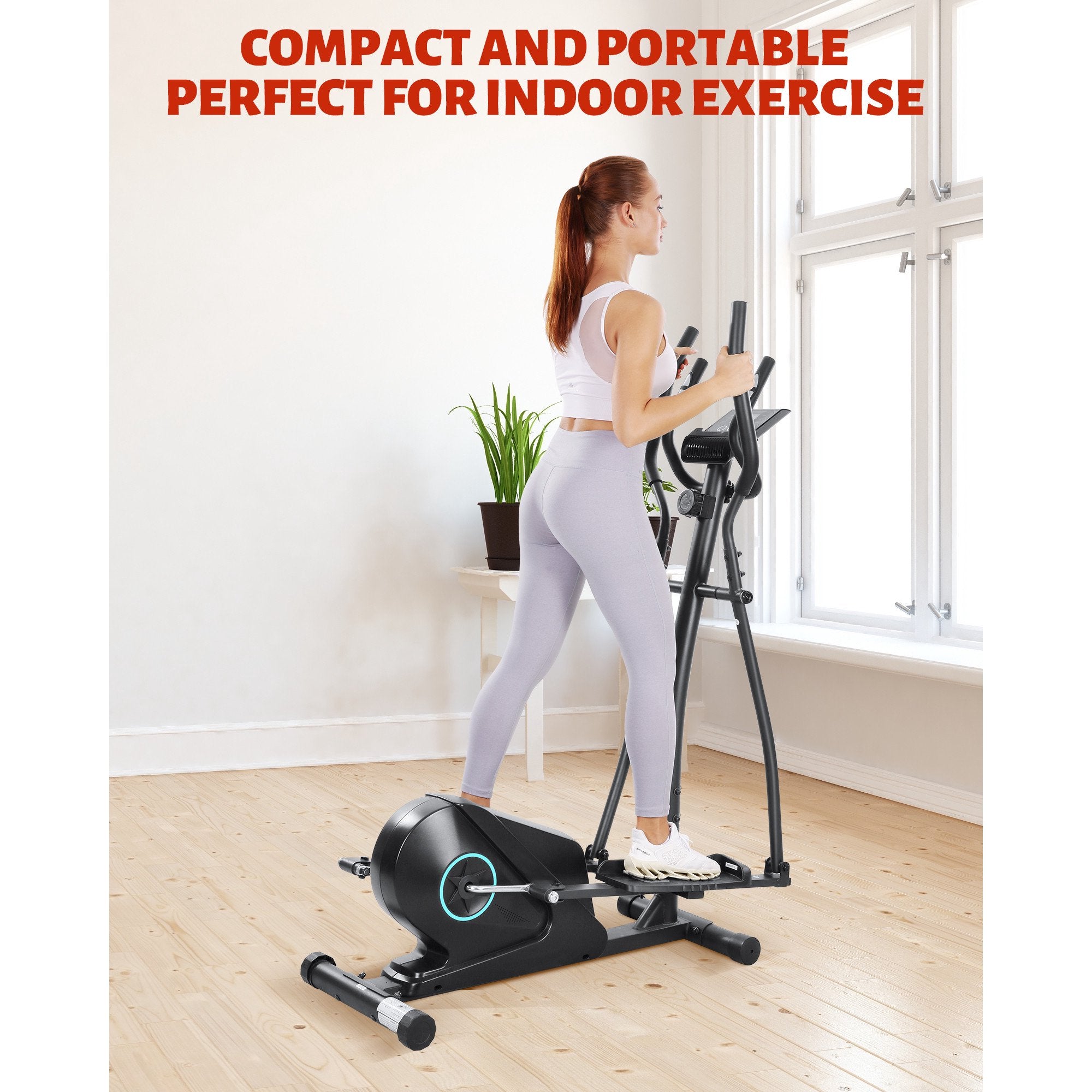 MARNUR Elliptical Training Machine 8 Levels Resistance Adjust