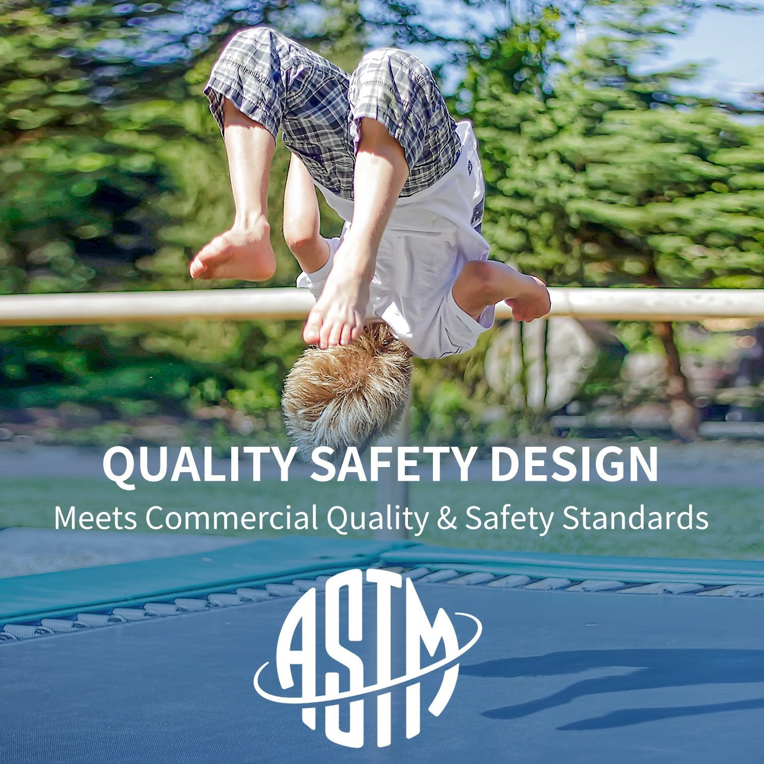 Maxkare 14 FT Trampoline for Kids Adults--Cutting-Edge Polypropylene Jumping Mat with Recreation Trampoline Ladder & Enclosure Safety Net Provide Bounce Outdoor or Backyards - NAIPO