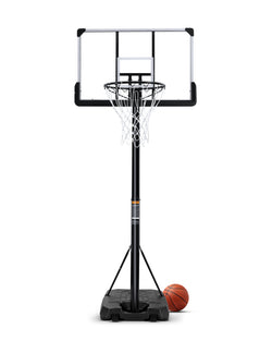 MaxKare Basketball Hoop Basketball Goal Height Adjustable Basketball Equipment Basketball Court for Kid &Adult Indoor & Outdoor Use - NAIPO