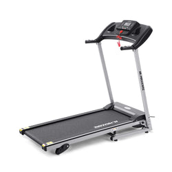 MaxKare Electric Treadmill Foldable 16" Wide Running Machine 3 Levels Manual Incline 1.5 HP Power 12 Preset Program Easy Assembly Max Speed 7.5MPH with Large Display & Cup Holder for Home Use - NAIPO
