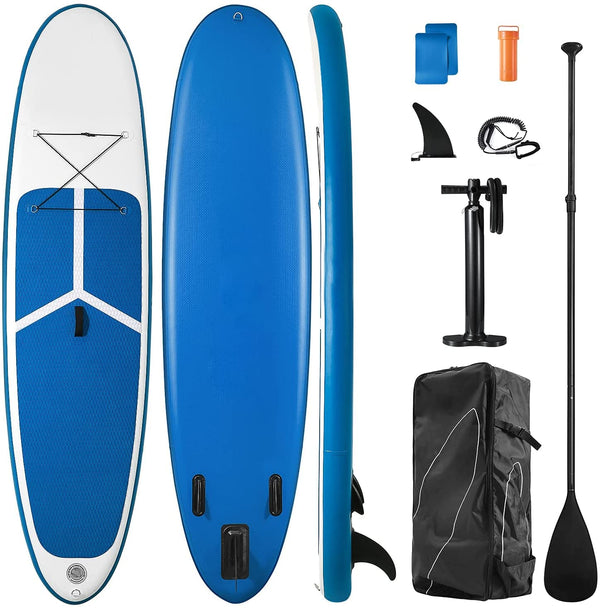 MaxKare Inflatable Paddle Board SUP Stand Up Paddle Board 6 In. Thick Board with Accessories & Carry Bag & Fast Pumping for Adults - NAIPO