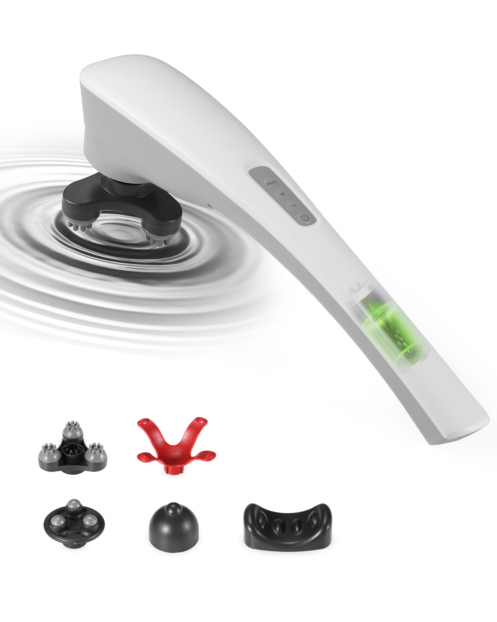 Naipo Cordless Percussion Massager with Multi-Speed Vibration--Homespa Naipo Cordless Percussion Massager with Multi-Speed Vibration--Homespa