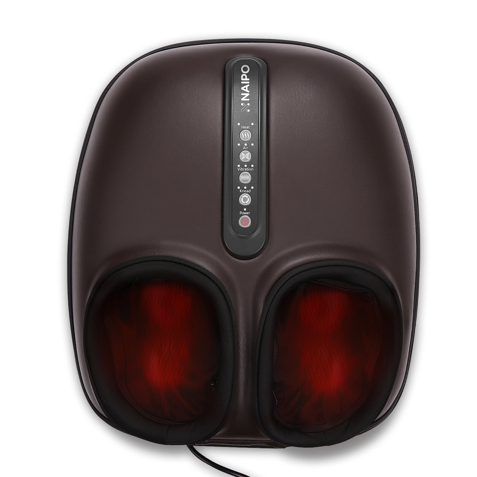 Naipo Foot Massager Machine with Heat, Shiatsu Deep Kneading Delivers Relief for Tired Muscles and Plantar Fasciitis - NAIPO