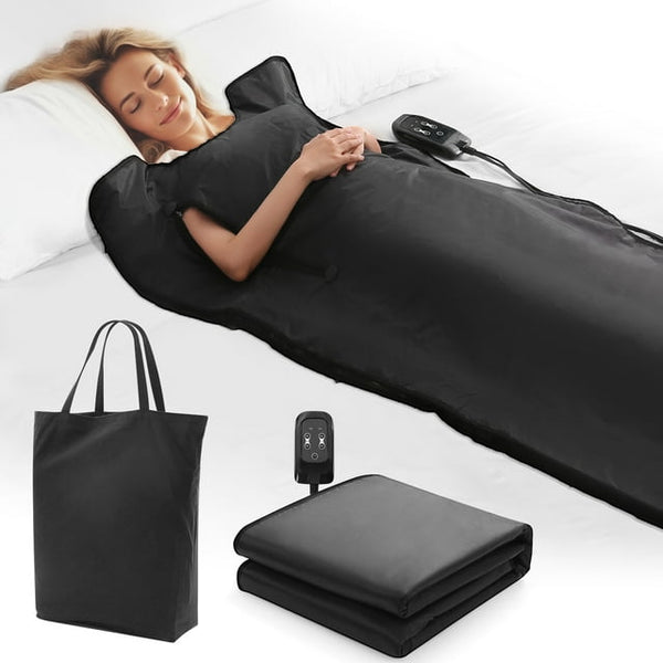 Naipo infrared Sauna Blanket for Detoxification, Portable Remote Control Sauna Blanket for Home - NAIPO
