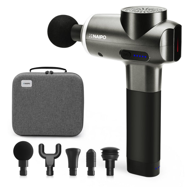 Naipo Massage Gun Deep Tissue Muscle Percussion Massager--Wholesale--US--MGPC-007