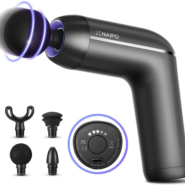 Naipo Massage Gun for Athletes, Professional Percussion Body Muscle Massage Gun