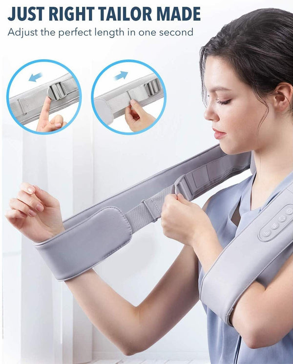 NAIPO oCuddle™ Shoulder Massager with Adjustable Heat and Straps--Wholesale--US - NAIPO