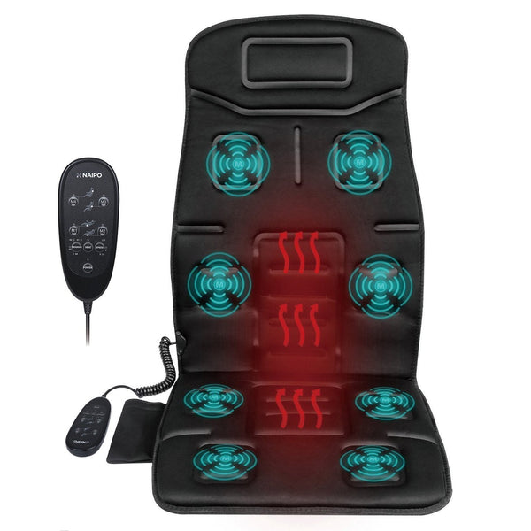 Naipo Portable Seat Cushion with Vibration and Heat--Wholesale--US - NAIPO