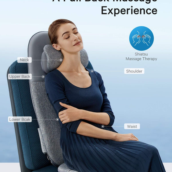 NAIPO Shiatsu Back and Neck Massager Deep Kneading Massage oCuzen-S1