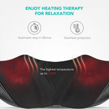Naipo Shoulder & Neck Massager with Shiatsu Kneading Massage and Heat ...