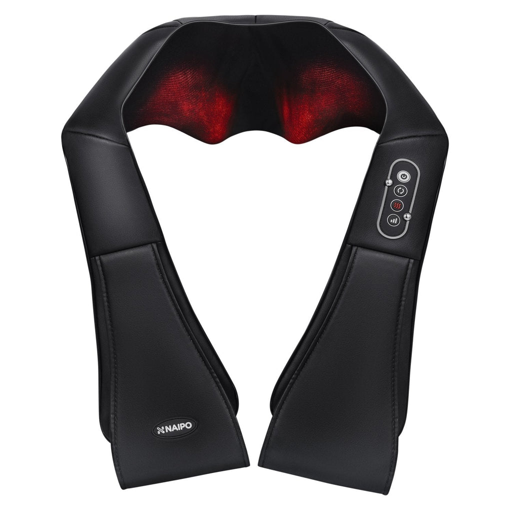 Naipo Shiatsu Kneading Neck and Shoulder Massager with Heat — WhatGear, Tech Reviews