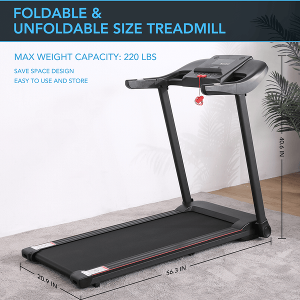 Voice Control Treadmill Bluetooth Running Machine - NAIPO