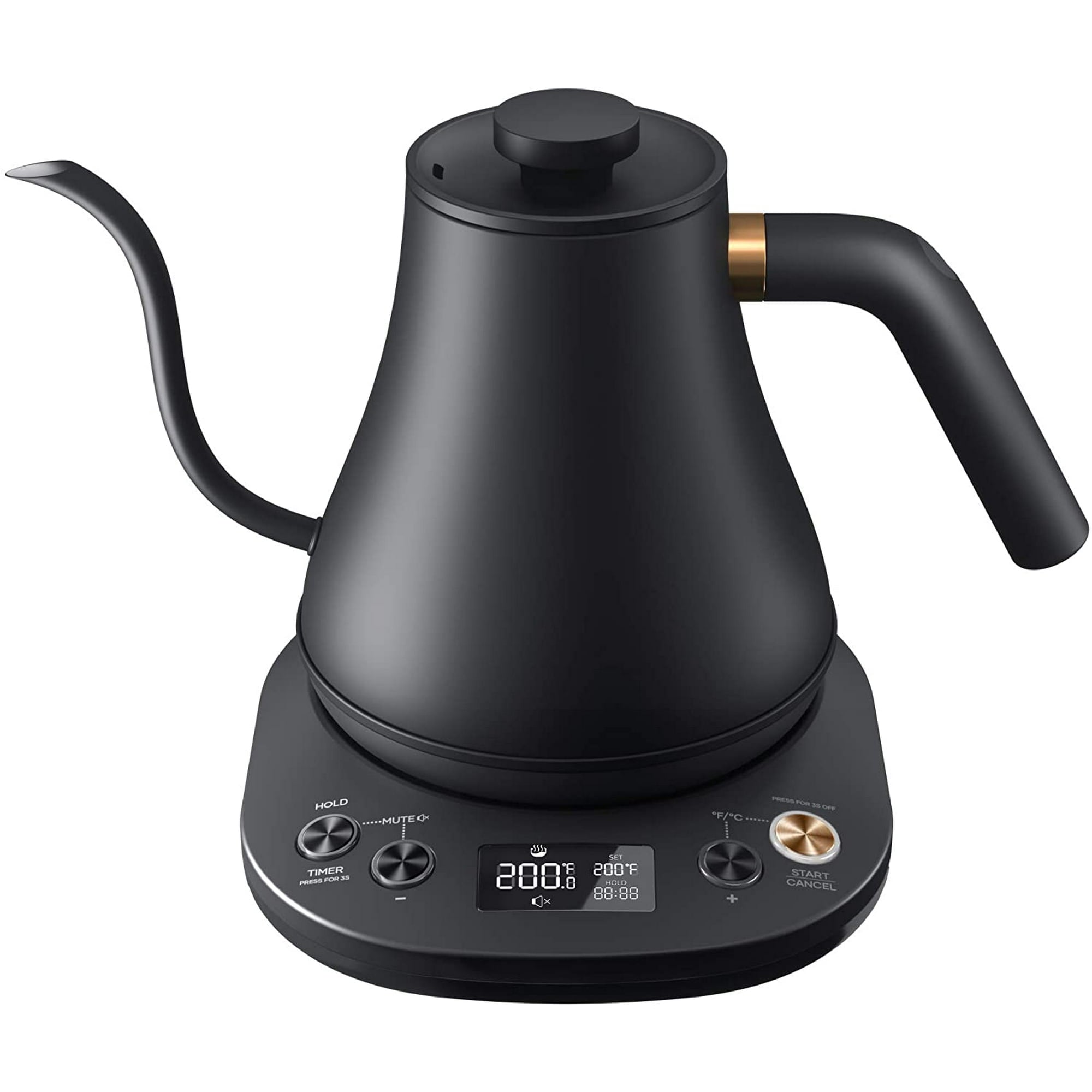 Willsence Electric Gooseneck Kettle Temperature Control, Pour over Ket