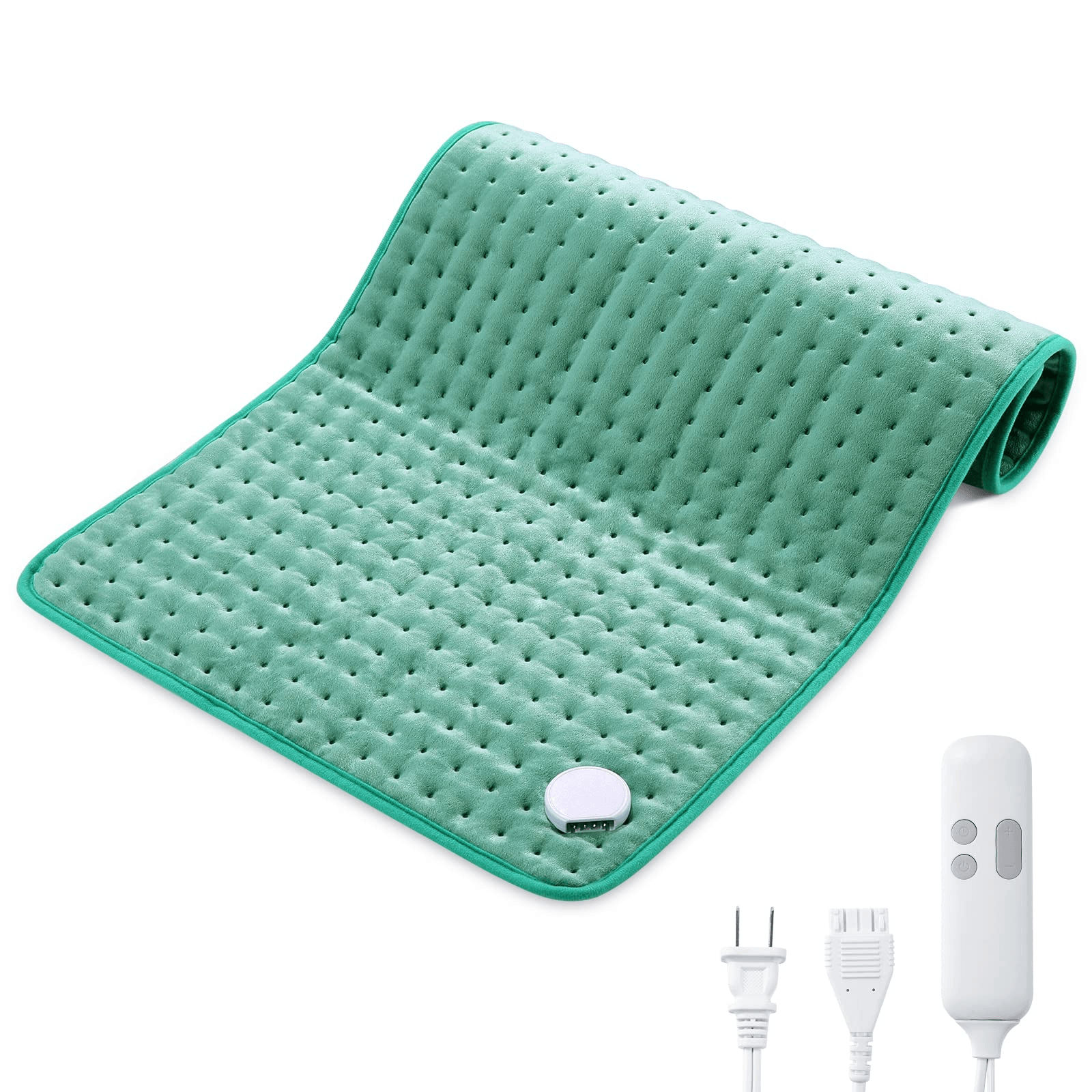 XXX-Large King Size Heating Pad for Pain Relief, 18" X 33" Fast Heating Pad with 2H Auto Shut Off, 6 Heat Settings & Machine Washable, Moist & Dry Heat Therapy for Neck Back Shoulder Relief and Cramps - NAIPO